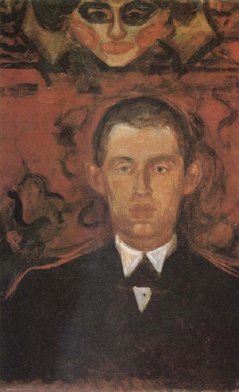 Edvard Munch Self-Portrait